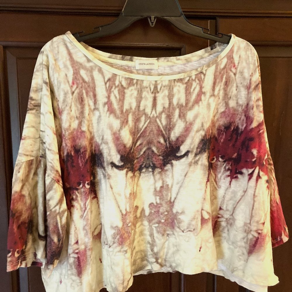 Krista larson crop tee-OS